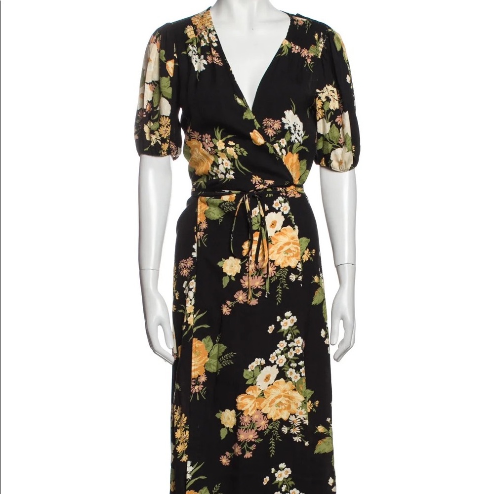 Reformation wrap dress